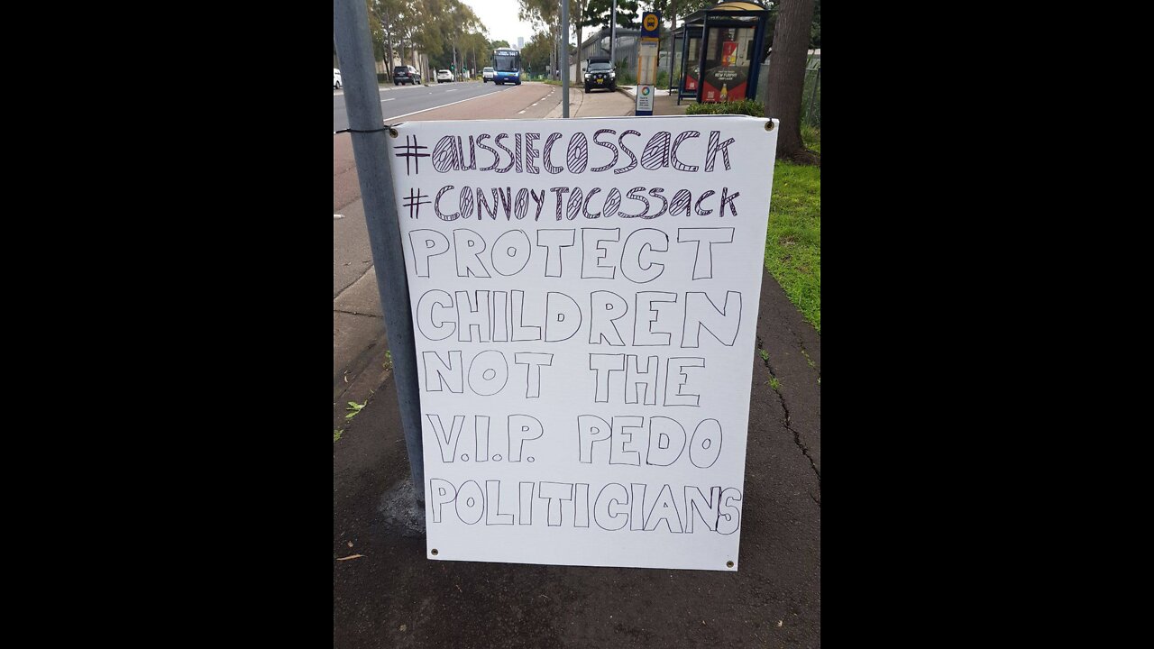 Free Aussie Cossack Protest