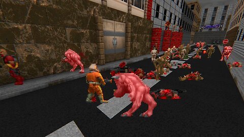 Urbanside - Massacre Street (UV-Max) | DOOM II