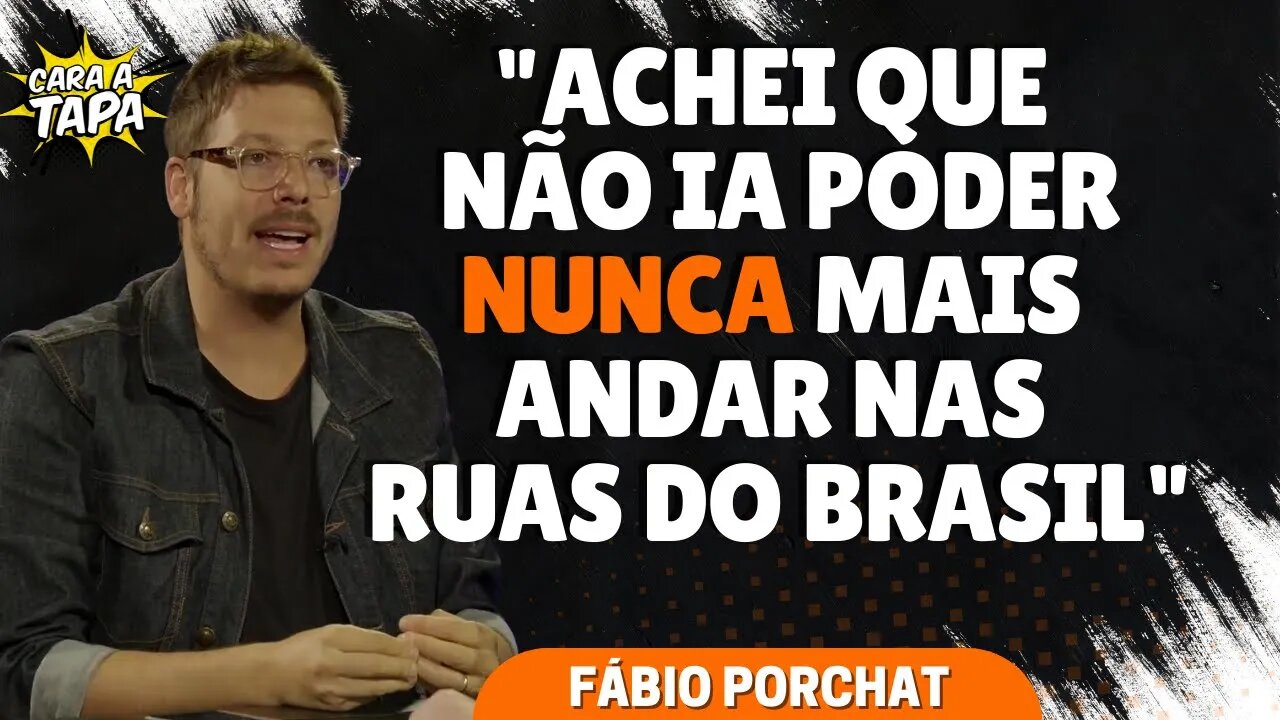 PORCHAT APRENDEU QUE REVOLTADOS DAS REDES SOCIAIS SÃO DIFERENTES PESSOALMENTE