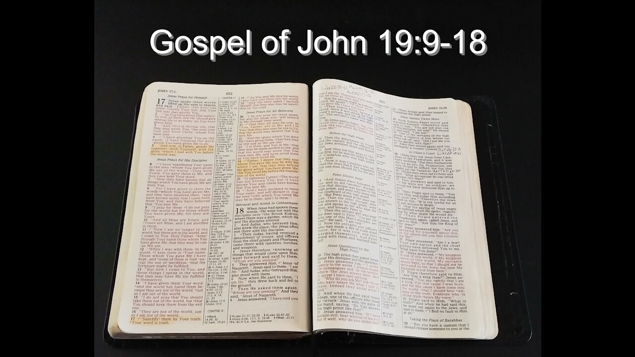 Gospel of John 19:9-18