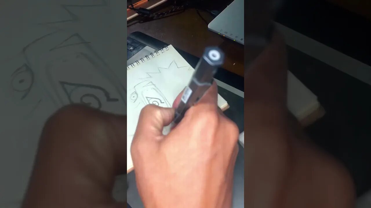 Desenhando Naruto #anime #sketch #desenho #desenhar #tutorial #naruto