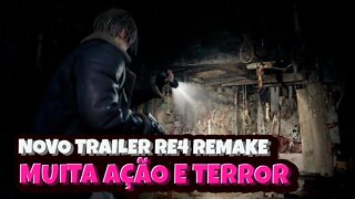 Novo Trailer de Resident Evil 4 Remake Mostra Tudo Com Muita Ação e Terror!!!!