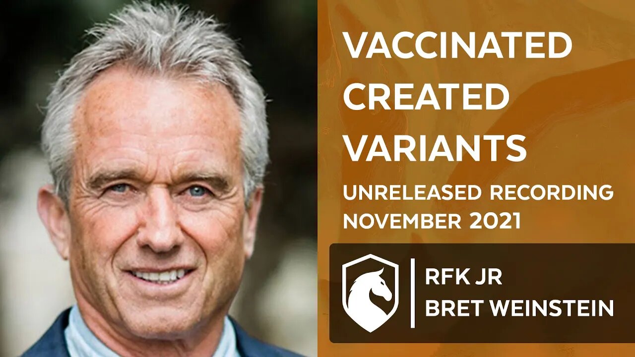 Unvaccinated not invited to the party (RFK Jr & Bret Weinstein)