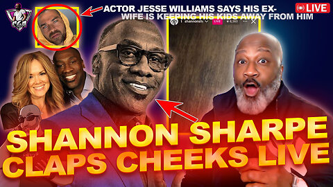 ROTF! Shannon Sharpe Appears To Be Clappin' Some Cheeks Live On IG | Says He Was Hacked