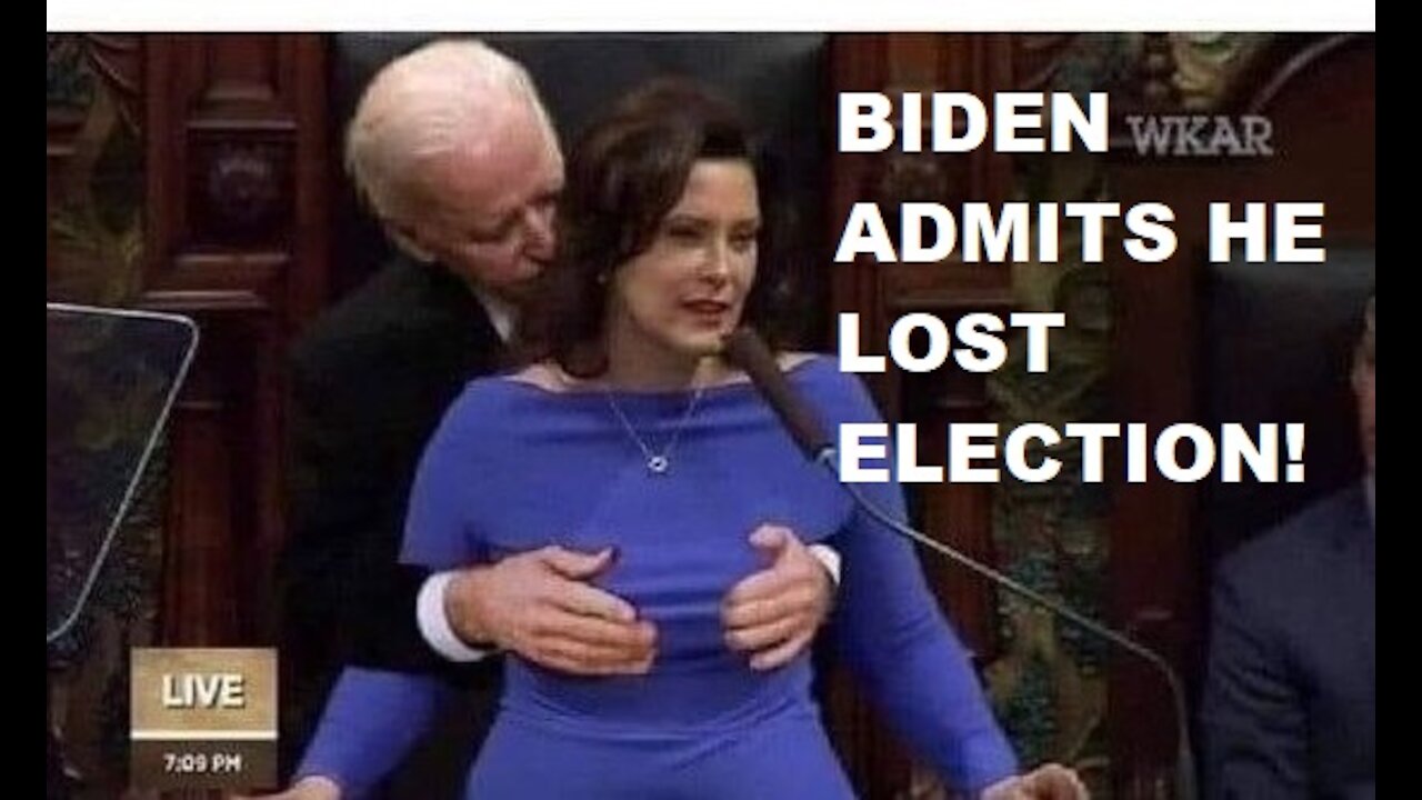 BIDEN ADMITS DEFEAT!!! (RUMBLE SUPPRESSED VIDEO)