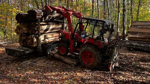 Getting sawmill slabs-3