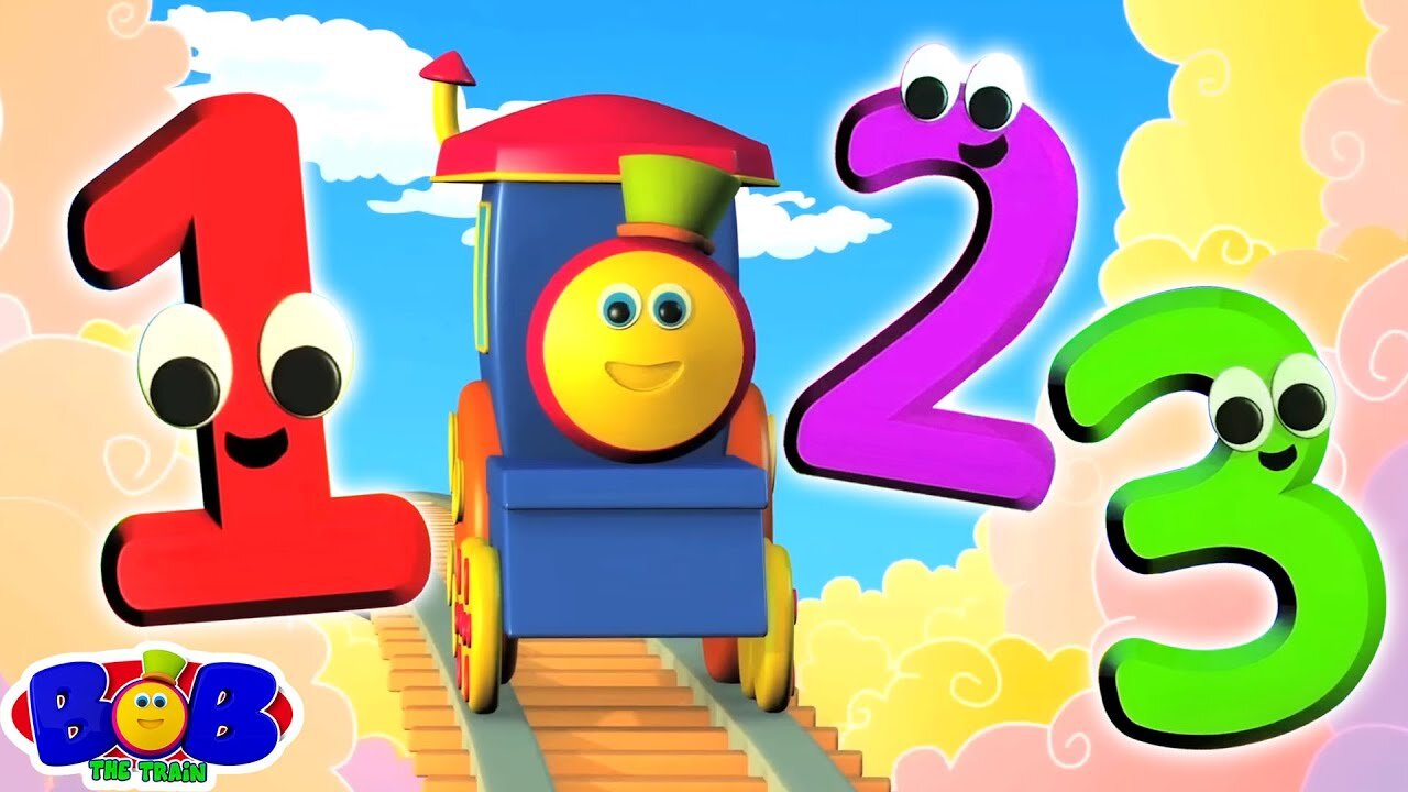 Number Song | Number Train 1 to 20 | Counting Song and Nursery Rhymes