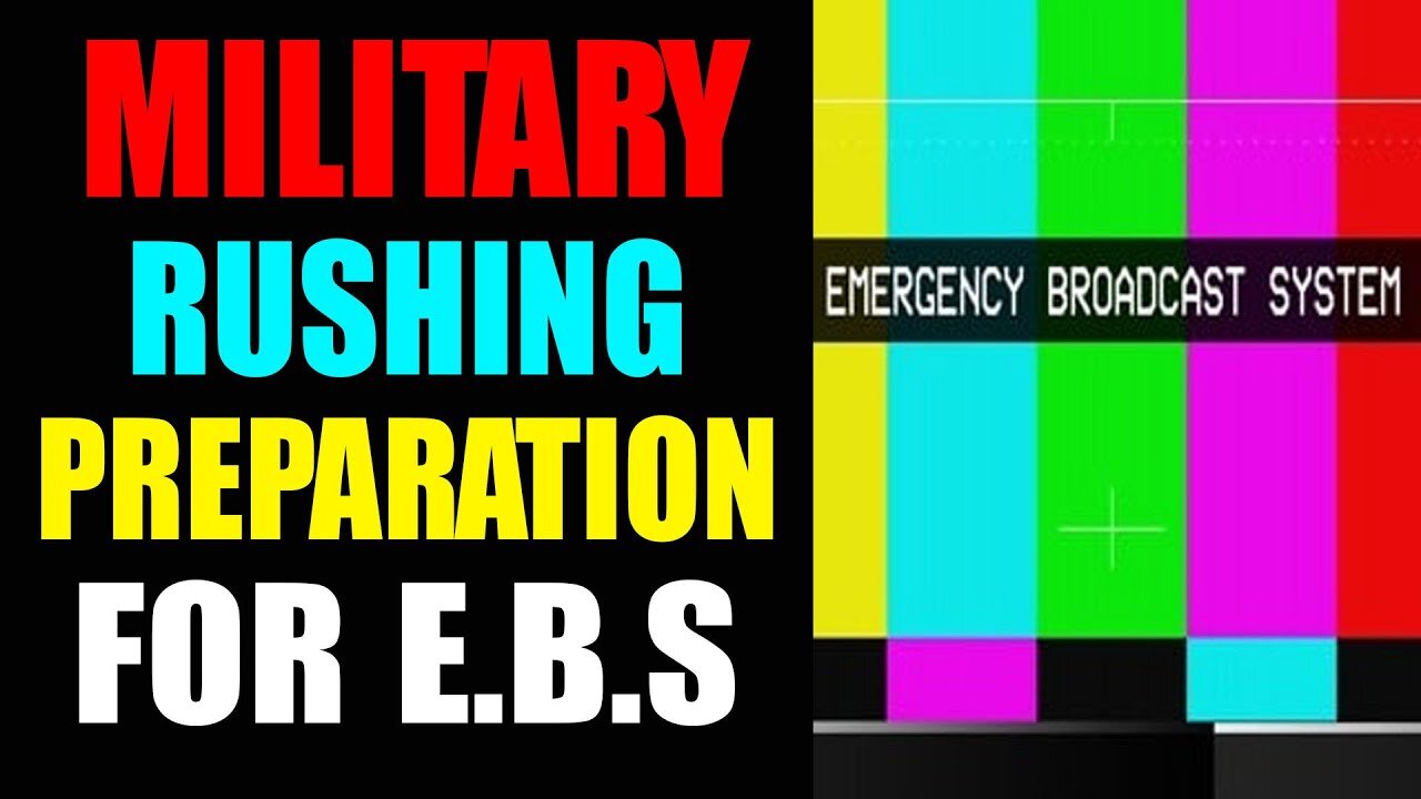 BIG WEEK: TRUMP'S STORM IS HERE!!! MILITARY BACK ON SCHEDULE PREPARING FOR EBS - TRUMP NEWS