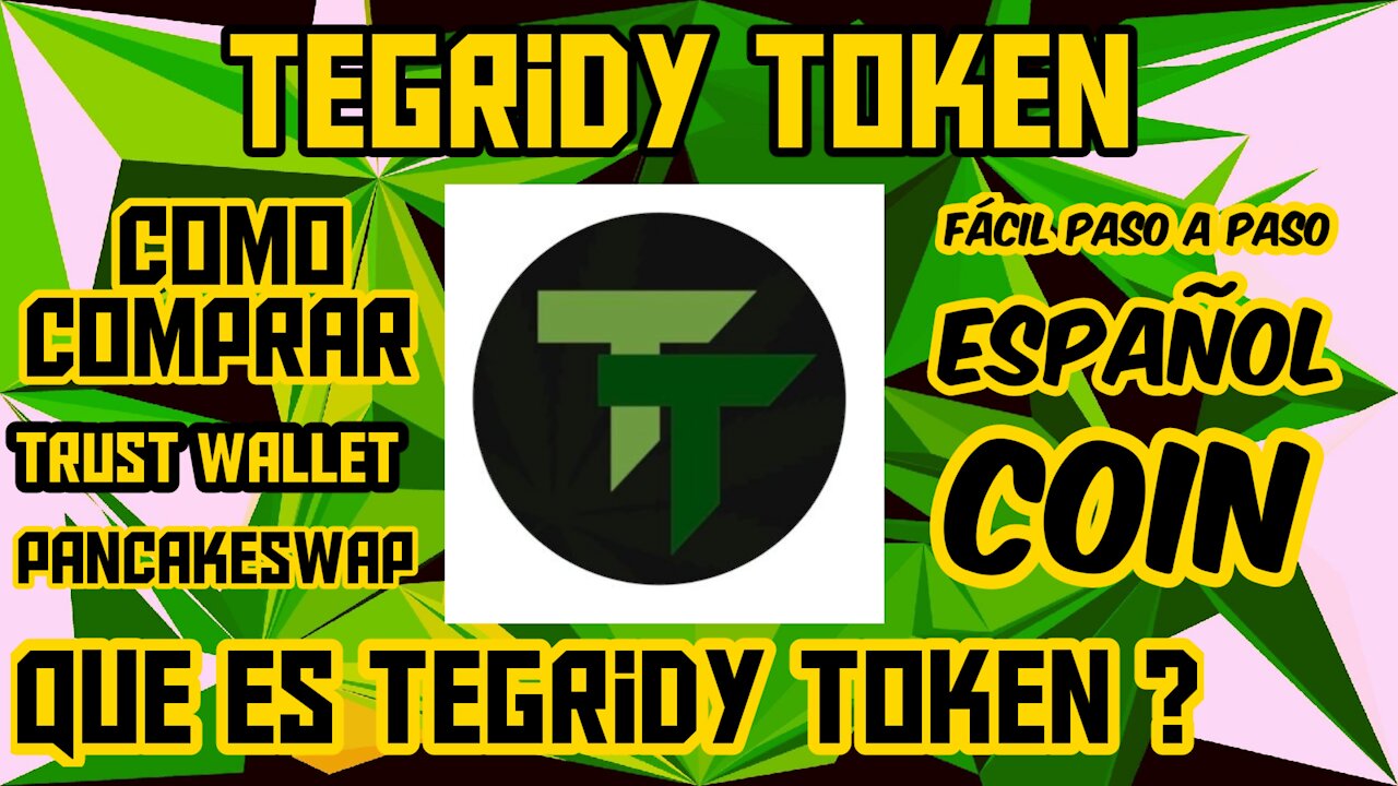 Tegridy Token || Como Comprar y Porque Tenerlo en tu Cartera || Crypto Emprende