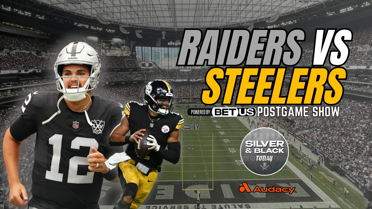 Raiders vs Steelers Postgame Breakdown LIVE: Powered by BetUS