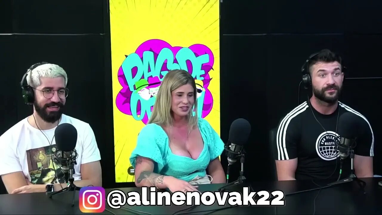 ALINE NOVAK FALA COMO ELA GOSTA