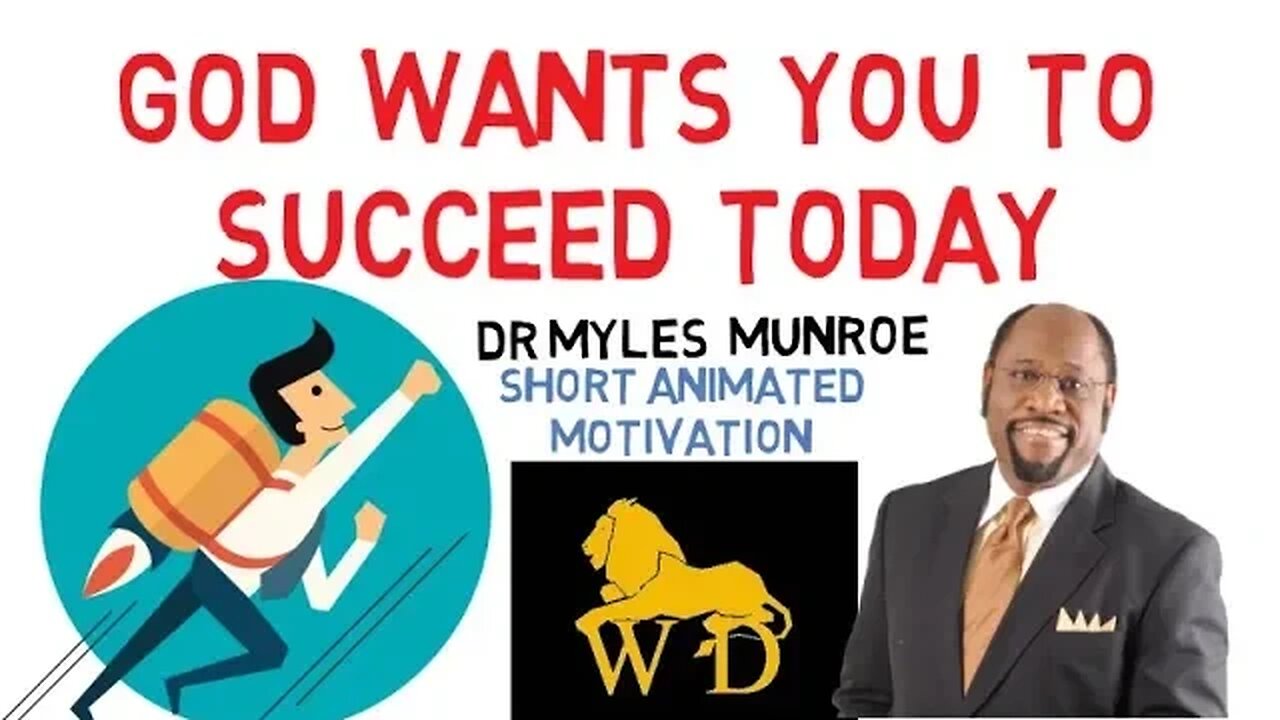 RELAX!!! THIS WHY YOU WILL SUCCEED by Dr Myles Munroe (Must Watch)