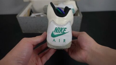 Restoring 1990 Air Jordan Grape 5's