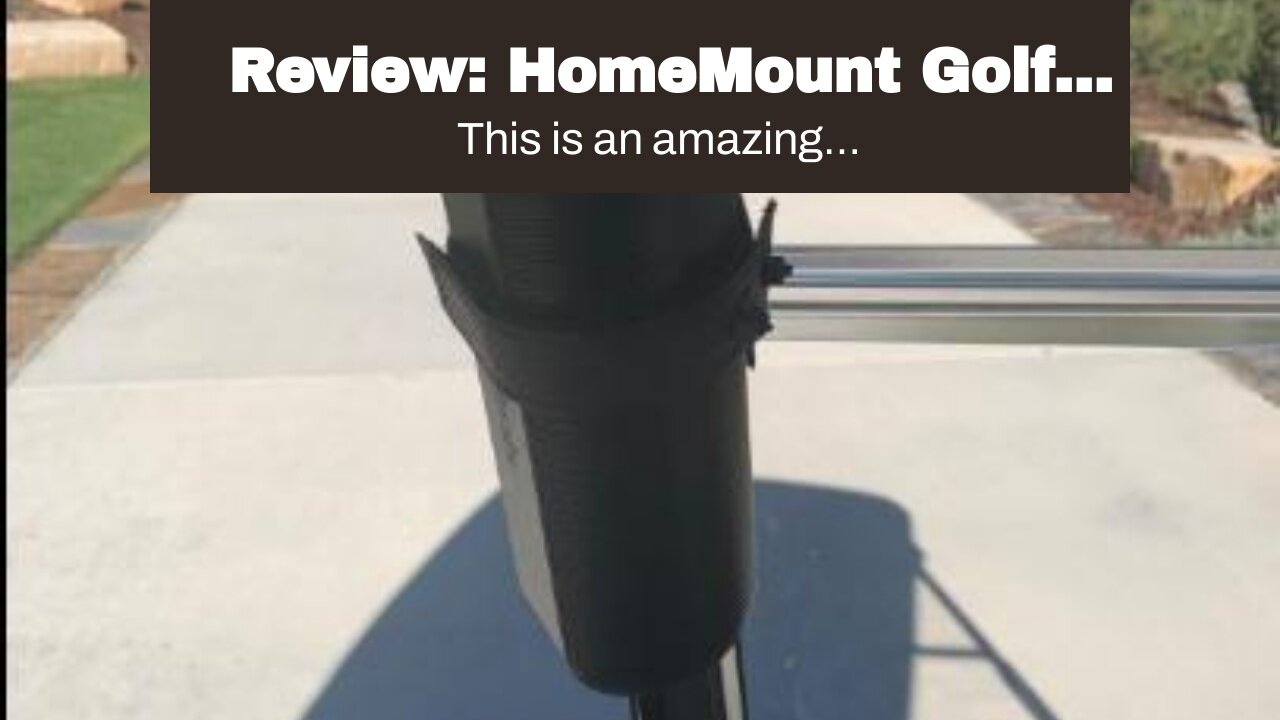 Review: HomeMount Golf Cart Speaker Mount - Golf Cart Accessories Adjustable Strap Speaker Hold...