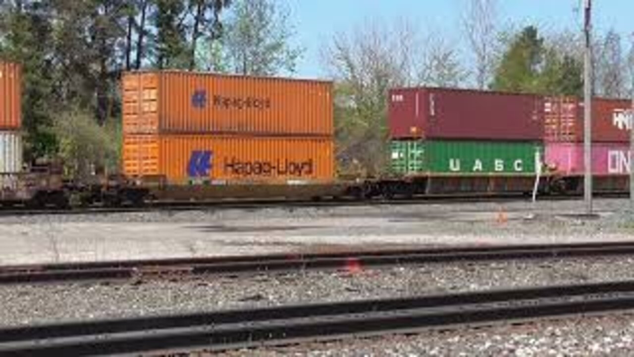 Norfolk Southern Intermodal/Autorack Train from Berea, Ohio May 7, 2022