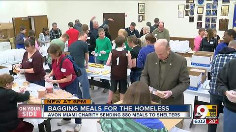 Avon Miami Charity makes over 800 meals for Greater Cincinnati homeless shelters