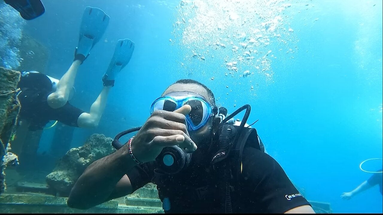 An under water adventure 🦐💪