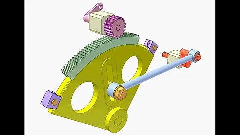 2834 Dwell rocker mechanism 1
