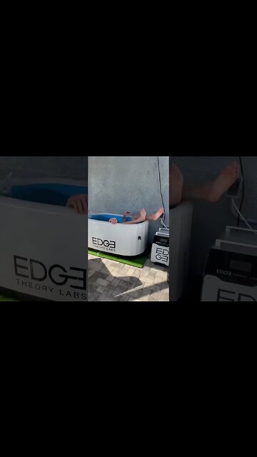 Best Cold Plunge Entry Ever