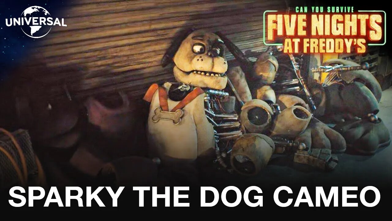 Sparky the Dog in the Five Nights at Freddy's Movie | HUGE Easter Egg ...