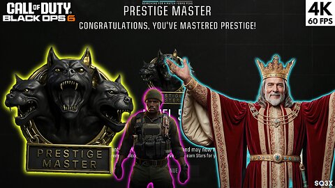 Entering PRESTIGE MASTER 👑 CALL OF DUTY: BLACK OPS 6