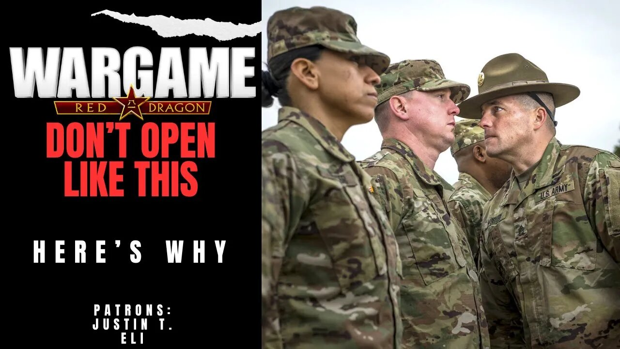 Explaining A Bad Opener - Double Superheavy Flank | Wargame Red Dragon Multiplayer