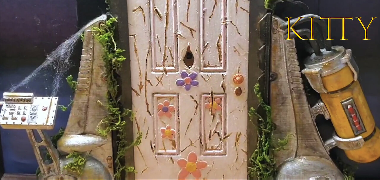 AMAZING boo's door with light and splinter