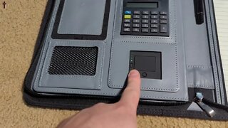 Unboxing: Padfolio Folder, A4 Multi-function Wireless/wired Charging Folder Combination