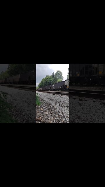 Empty coal. #train #youtube #youtubeshorts #shortshorts #sshort