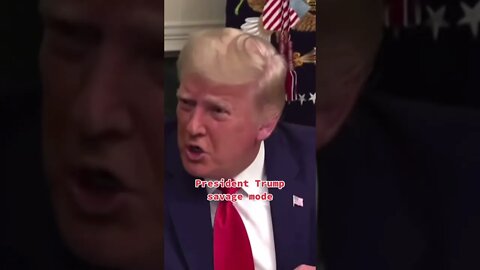 President Trump is an absolute savage 💯