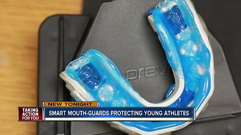 Smart mouth-guards protecting young athletes