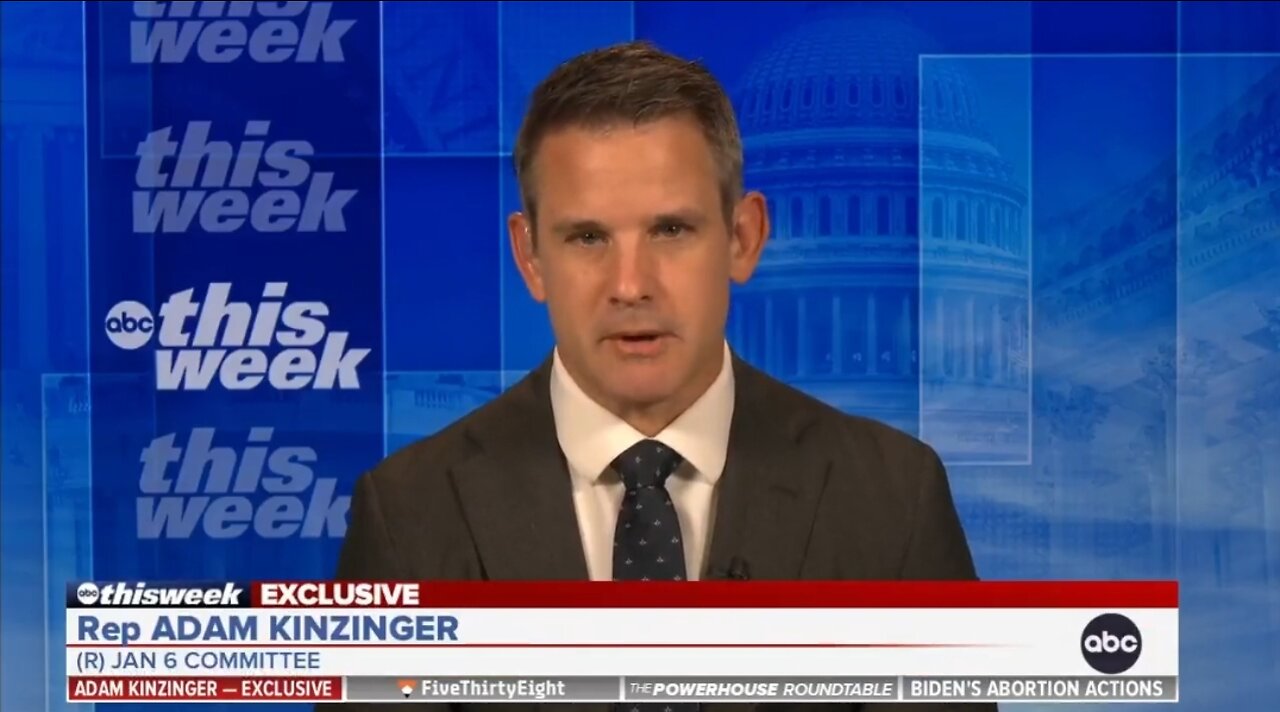 Rep Kinzinger: We Welcome Anyone Who Has Dirt On Trump