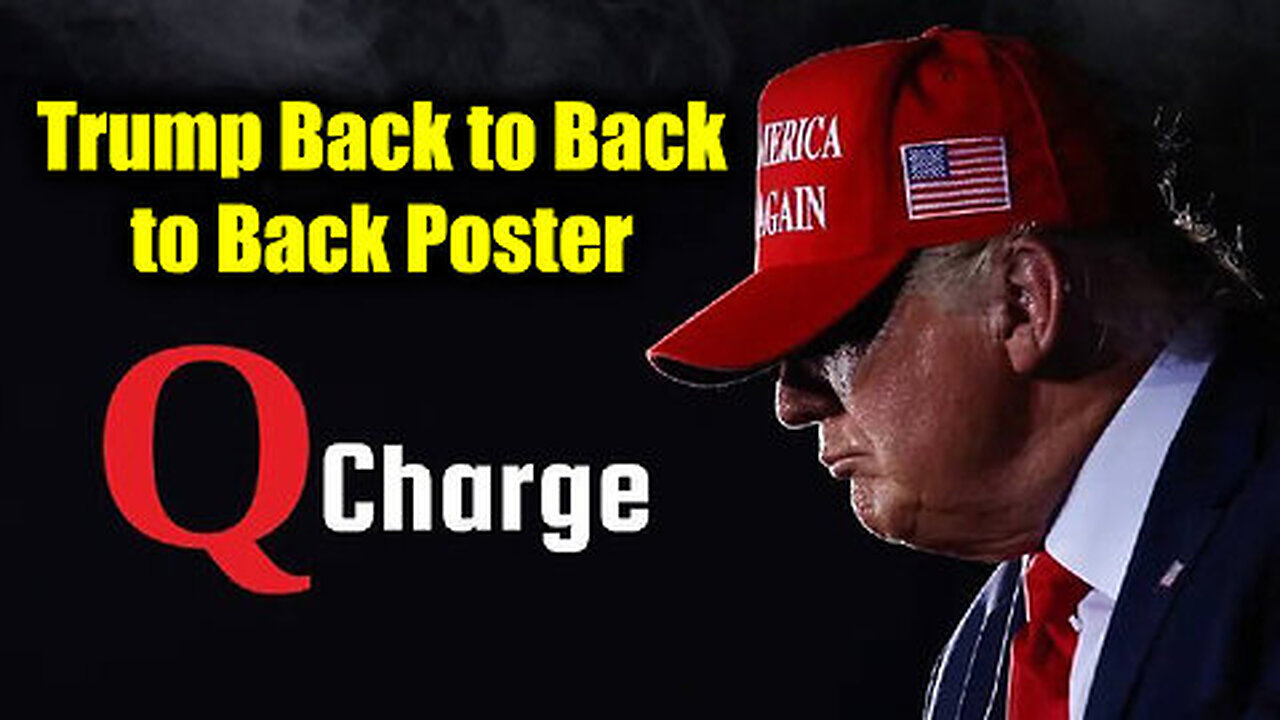 Trump Back to Back to Back Poster