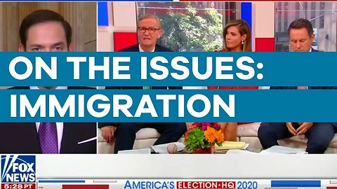 Rubio Joins Fox & Friends to Discuss the Humanitarian Crisis on our Southern Border