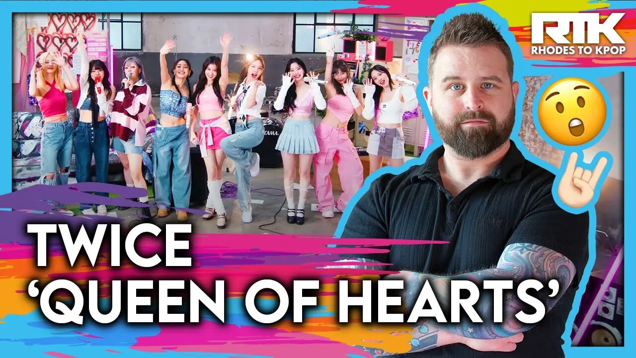 TWICE (트와이스) - "Queen of Hearts' Live Clip (Reaction)