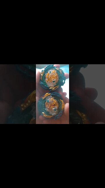 FAFNIR COM BORRACHA VS FAFNIR SEM BORRACHA #beyblade #beybladeburst #batalhadebeyblade