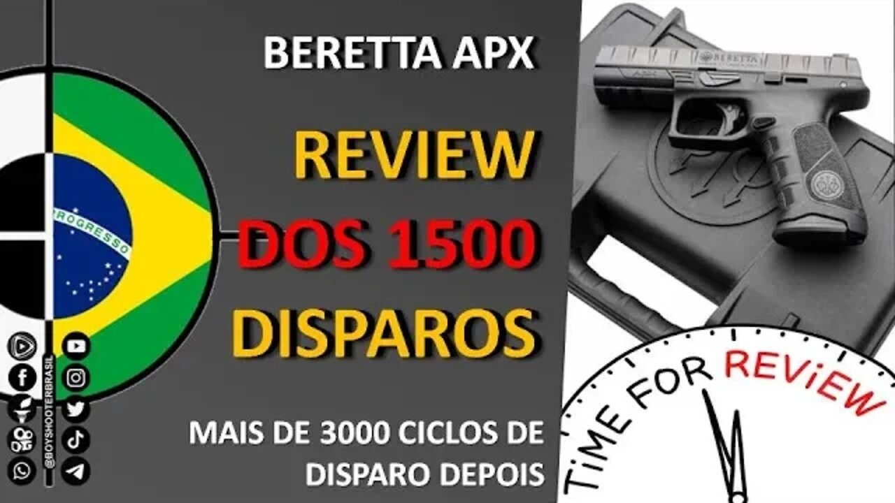 Beretta ApX - Review dos 1500 disparos (e mais de 3000 ciclos de acionamento)