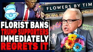 Instant Regret! Trump Supporters BANNED By Woke Florist & It BACKFIRES Spectacularly!