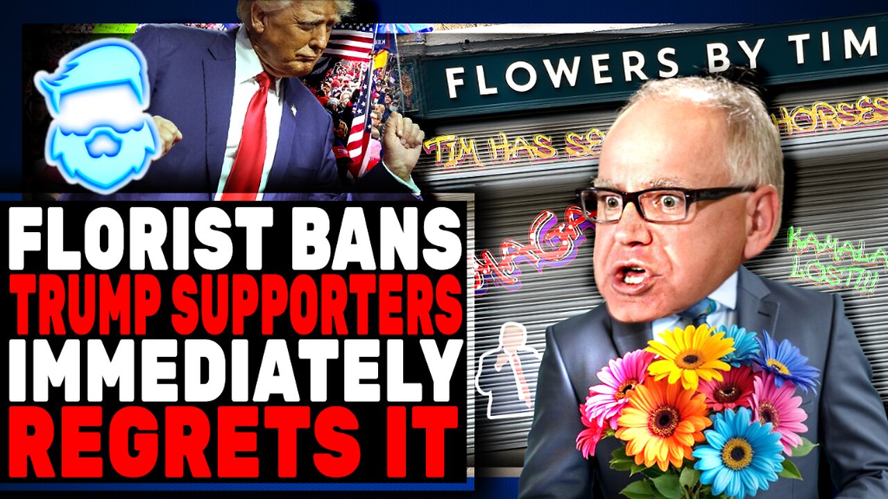 Instant Regret! Trump Supporters BANNED By Woke Florist & It BACKFIRES Spectacularly!