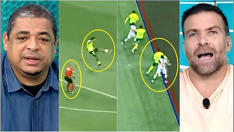 "É UMA VERGONHA! UM ERRO GRAVÍSSIMO! O árbitro..." GOL ANULADO do Vasco contra Palmeiras é CRITICADO