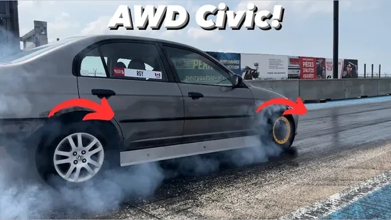 CONVERTING OUR TURBO CIVIC TO AWD! - DIY RSX/EM2 AWD KIT