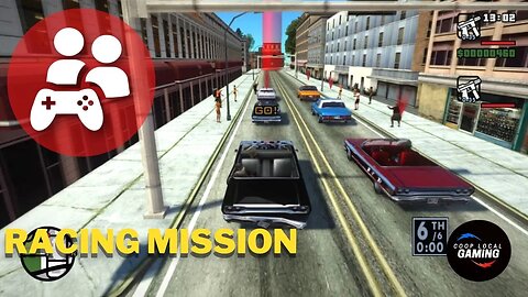 GTA San Andreas - Racing Mission (Local Multiplayer)