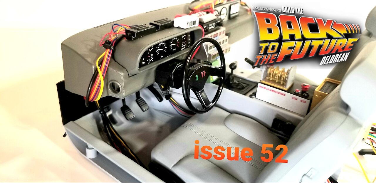 eaglemoss build the delorean issue 52