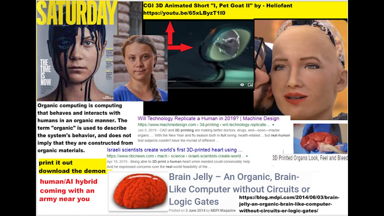 The Real Robot Future - Organic Computers