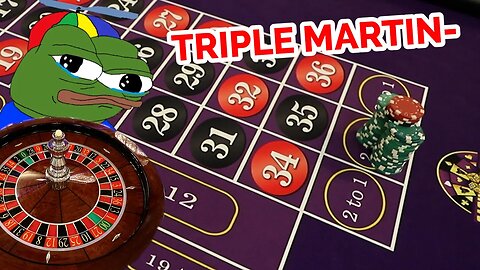 TRIPLE MARTINGALE THE DOZENS.......