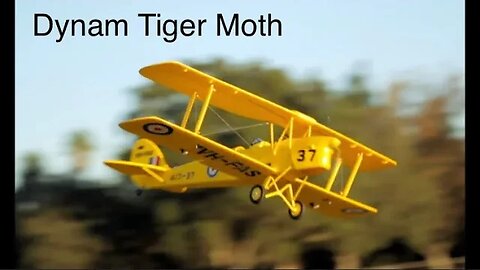 Dynam Rc Tiger Moth