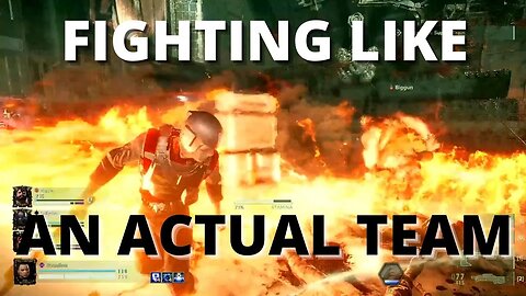 Fighting Like An Actual Team