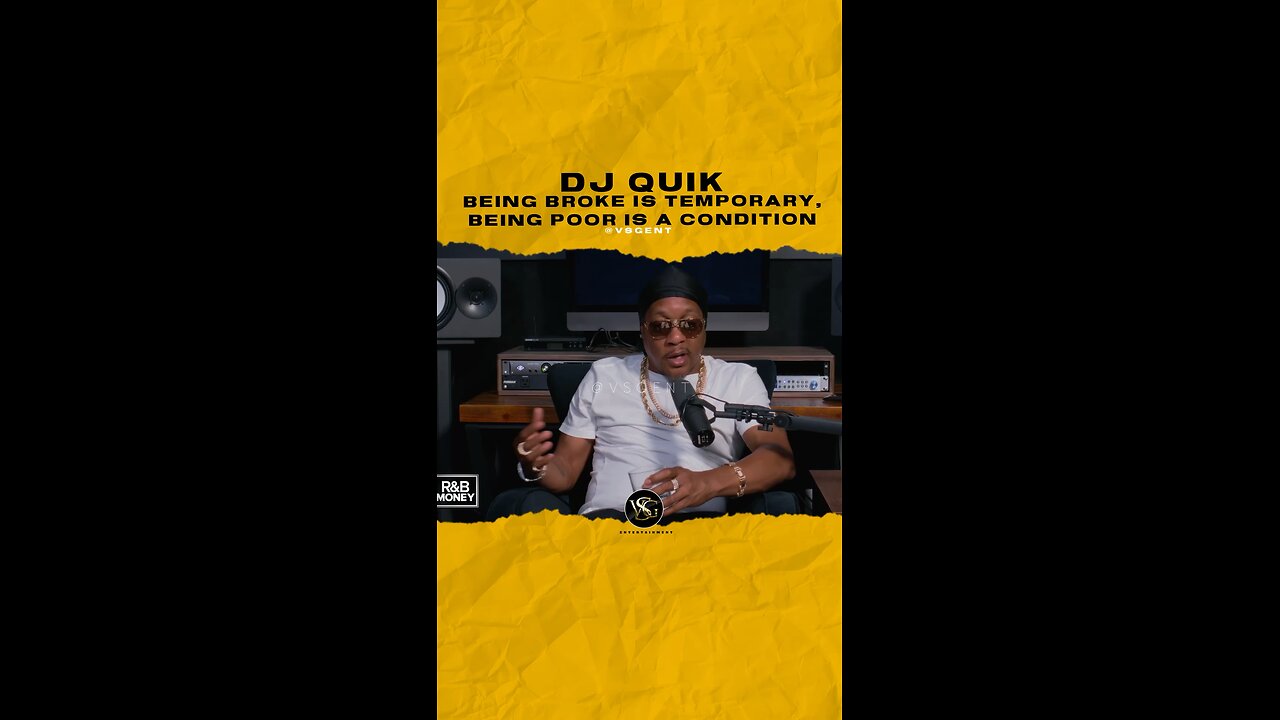 @djquik Being broke is temporary, being poor is a condition