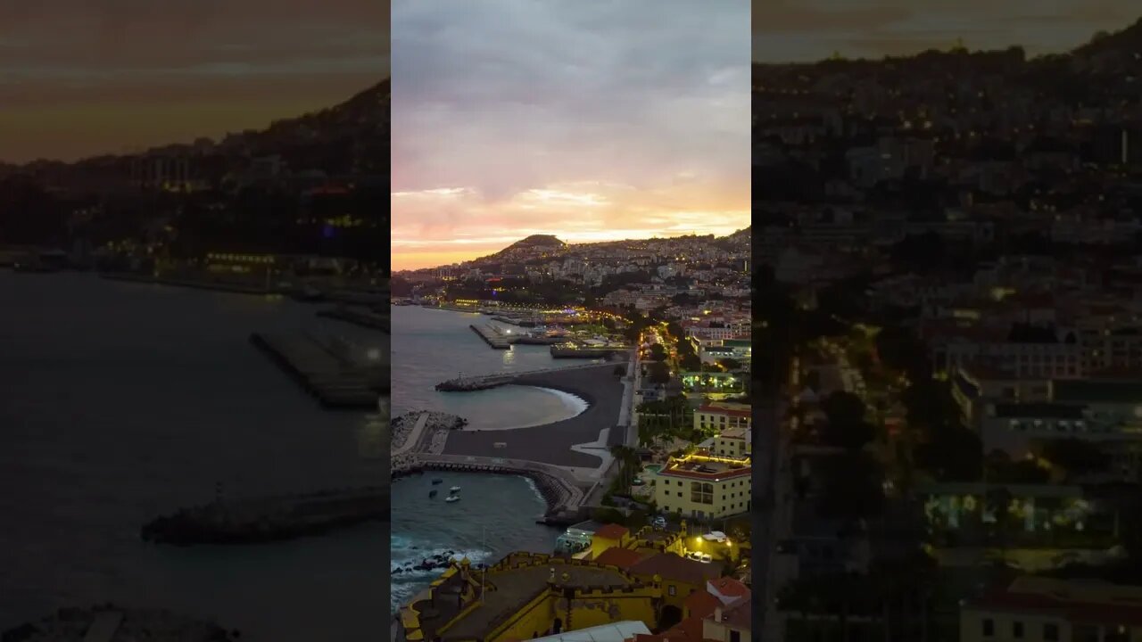 Timelapse of FUNCHAL TOWN, Madeira Island