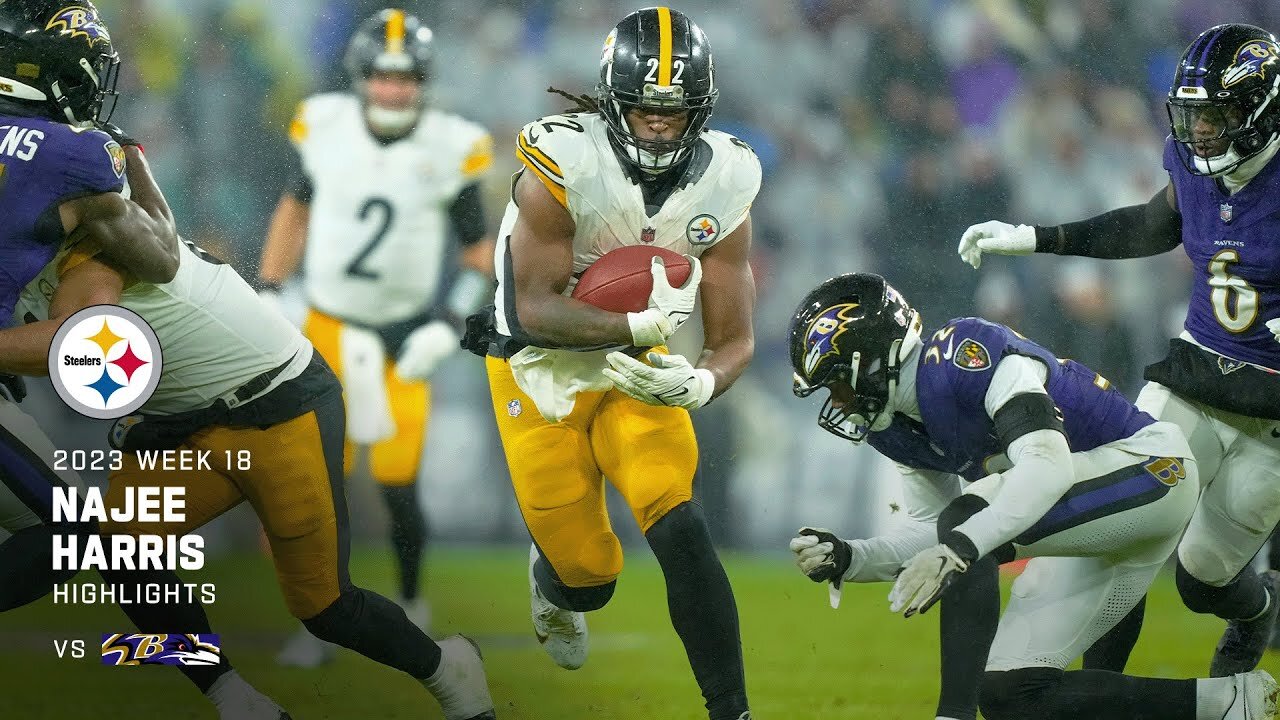 Najee Harris' best plays vs. Ravens | Week 18